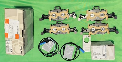 Genuine BMW 2017-2020 G30 530i 530xDrive 530e Front & Rear Brake Pads/Sensors