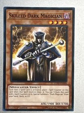 1x Skilled Dark Magician LEDD-ENA06 Common 1st Edition Mint/Near Mint YuGiOh