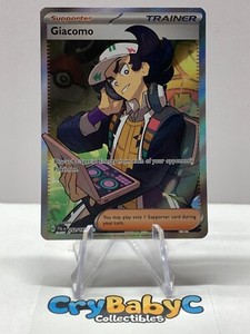 giacomo pokemon card value [SV2P] Giacomo 096/071〈SAR〉 main image 0