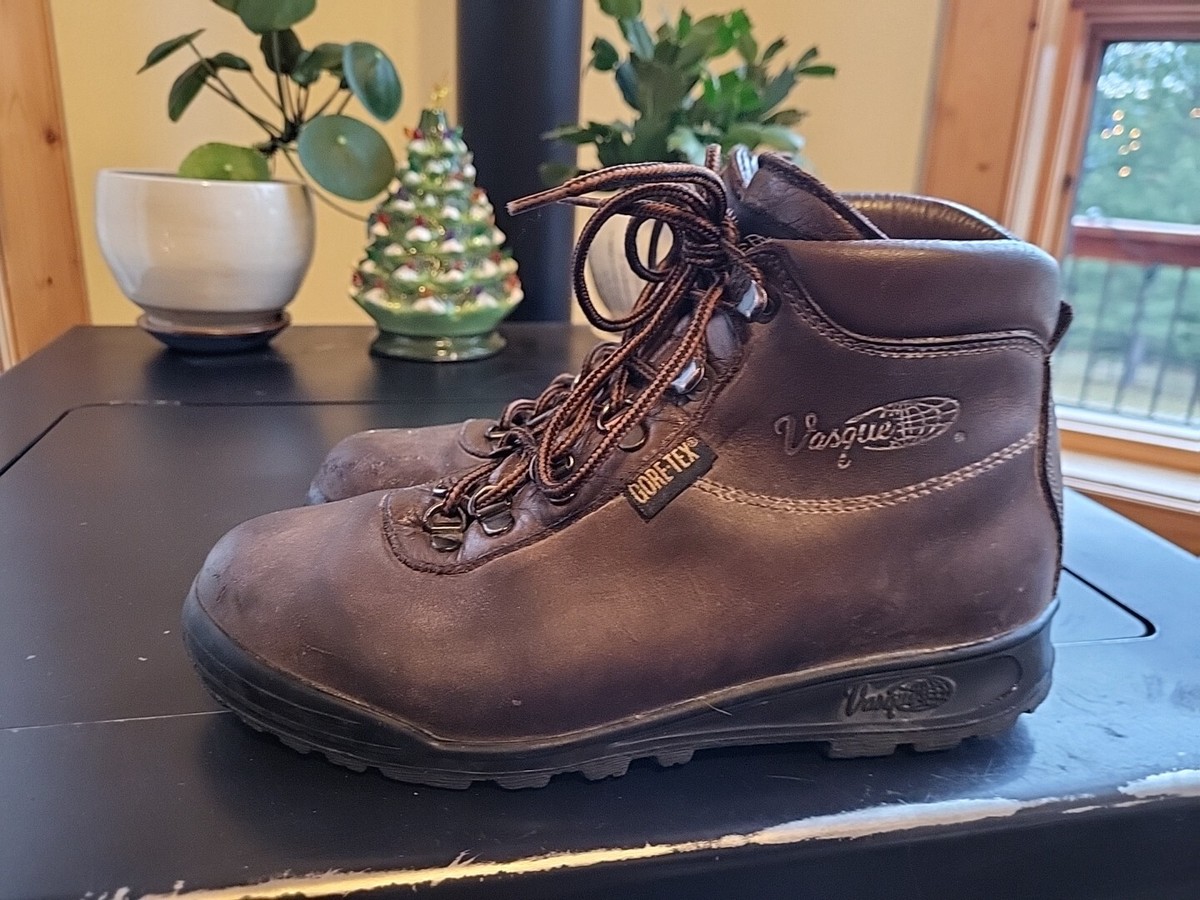 Vasque Vintage 7931 Sundowner Gore-Tex Hiking Brown Leather Womens
