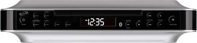 iLive Bluetooth Kitchen Under Cabinet Radio CD MP3 Player Wireless Music System