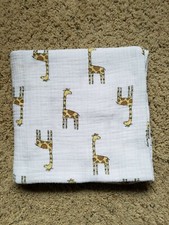 Aden  Anais Swaddle Blanket With Giraffes