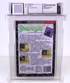 Shadowgate New Nintendo NES Factory Sealed WATA Grade 9.6 A+ MINT H-Seam TOP POP