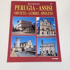 2003 Perugia Italy Assisi Orvieto Gubbio Spoleto Vacation Tourist Travel Book