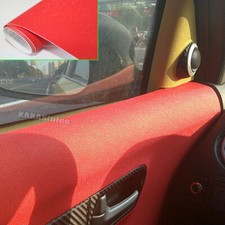 Full SUV Car Wrap Matte Glitter Pearl Sparkle Vinyl Hood Sticker 65FT Red BO