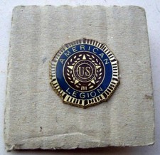 Pin - Amerikanische Legion US - Veteranenorganisation der Streitkr&auml;fte