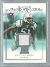 2006 Ultra Award Winners Jerseys #UAAJV Jonathan Vilma (ref42886)