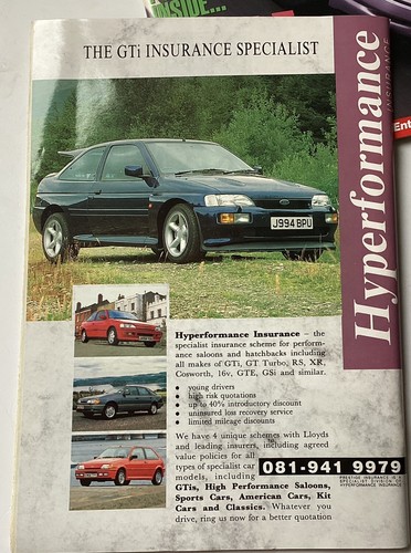 Magazines About Cosworths April 94&95 Fast Lane Feb93 Auto car March92 - Picture 9 of 16