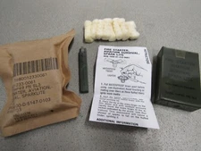 US Military Aviation Survival Fire Starter New Old Stock NSN 1680-01-233-0061