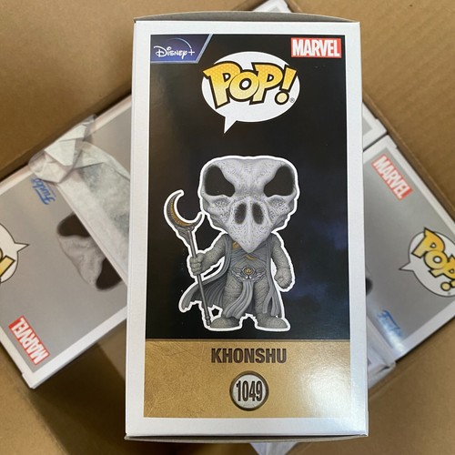 Funko Pop MoonKnight : KHONSHU Glows #1049 Vinyl Exclusive NEW STICKER "MINT" - Picture 2 of 5