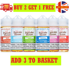 The Pancake House By Gost USA Vape Juice E-Liquid Ecig 70VG/30PG 0mg 100ml ??
