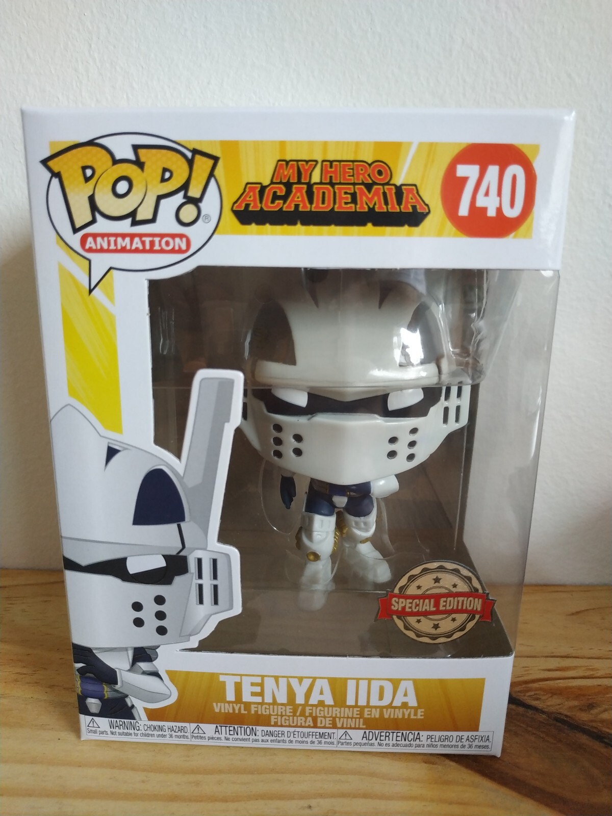 Funko Pop Tenya Iida My Hero Academia 740 Exclusive Original Ver Fotos