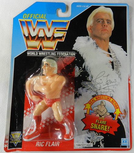 VTG Nature Boy Ric Flair WWF Hasbro Flare Snare Fi...