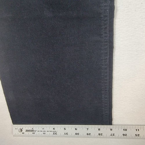 NWOT J.Crew Womens Bootcut Corduroy Pant Sz 10 (34x31) S Black Favorite Fit 2009 - Picture 8 of 10