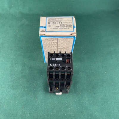 BBC Petercem Hilfsschütz K33/11 (220V50Hz, 220-240V60Hz) (#SON05)