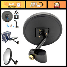 5.7 Convex Round Blind Spot Mirror For Trucks Buses Atvs Utvs Scooters - Ad