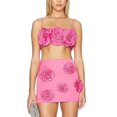 Lovers And Friends 'Kirylam' Pink Polyester Top Size XXS