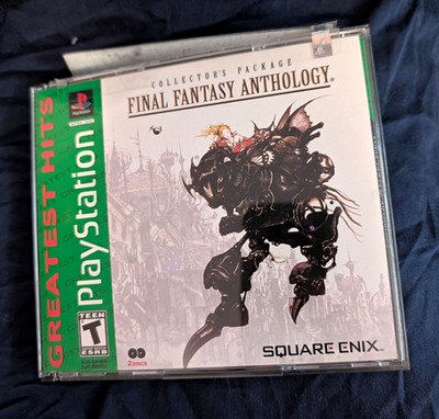 Square Enix Final Fantasy Anthology PS1 PlayStation NTSC-U/C JRPG Greatest Hits
