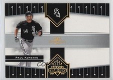 2005 Donruss Champions Gold Impressions 48/50 Paul Konerko #77 0q3