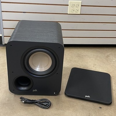 Polk Audio Signature Elite ES8 Powered 8' Subwoofer, 100W Class D, Black