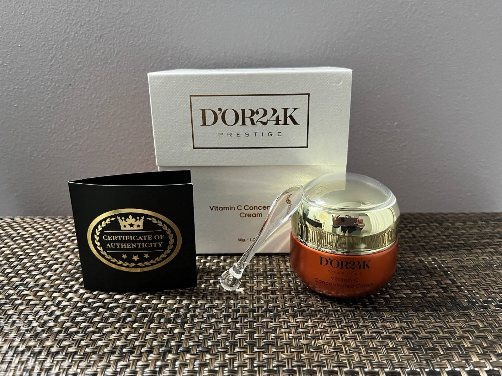 D'OR24K Prestige Vitamin C Concentrated Cream 1.7 fl oz *Expires 5/01/2027