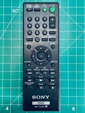 Sony OEM Genuine DVD Player Replacement Remote Control RMT-D197A
