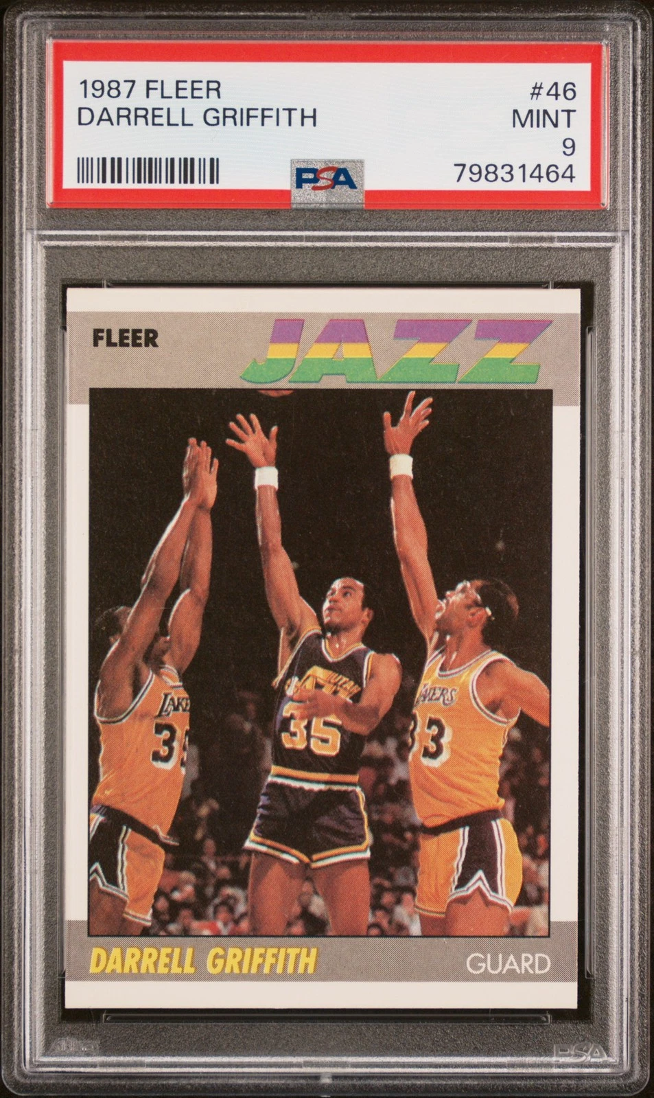 Darrell Griffith trading card