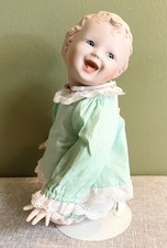 Edwin Knowles China Co  Jessica  Doll 1990 Authentic Handcrafted Hand-Painted