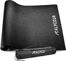 Bike Trainer Mat – 36”X78” Multipurpose Carpet and Floor Protection – Water-Resi