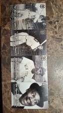 New York Black Yankees Card Sheet/Set