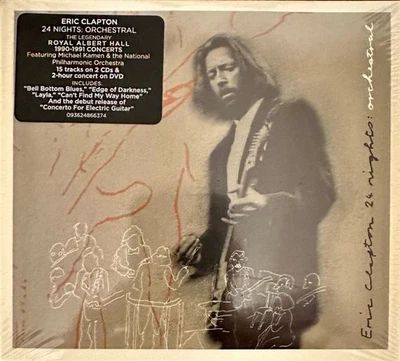ERIC CLAPTON - 24 Nights Orchestral 2CD+DVD NEU OVP - Bild 1 von 2