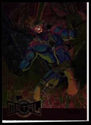1995 Metal Marvel #3 Cyclops Metal Blasters