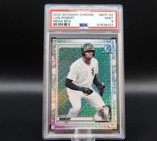 2020 BOWMAN CHROME MEGA BOX LUIS ROBERT PSA 9 #BCP-150