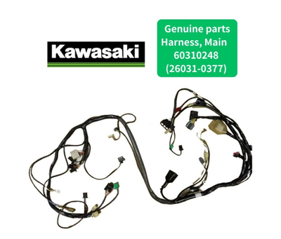 Kawasaki OEM Main Harness 26031-0377 ZX-6R ZX-6RR 2005-2006 Wiring