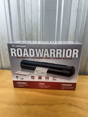 Original Visioneer Road Warrior Mobile Scanner Portable Opened Box