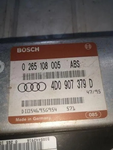 AUDI A4 Avant 8D5, B5 ABS Steuergerät 0265108005 4D0907379D 1.90 18235042