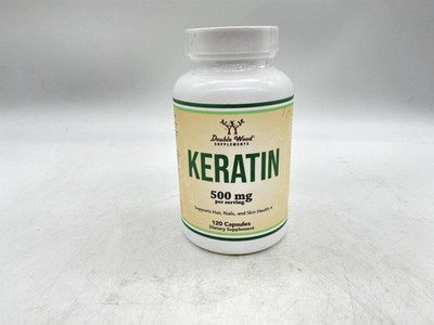Keratin Hair Growth Vitamin (500Mg per Serving- 120 Pills) Keratin Hair Treat...