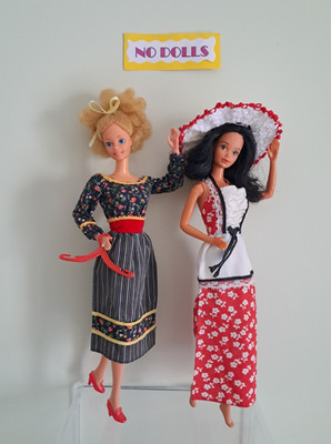 1978 Barbie Best Buy Kleiderpaar #2228,#2561 Mattel + Vintage Zubehör - KEINE DOLL
