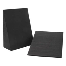 2 Pcs Yoga Mats, Adjustable Squat Ramp, Incline Board Improve Strength for2243