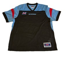 Maglia calcio XFL Arlington Renegades blu Extreme League uomo large nuova