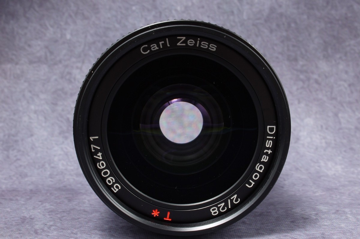 Contax Carl Zeiss Distagon 28mm f/2 T* AEG C/Y Mount MF Lens From
