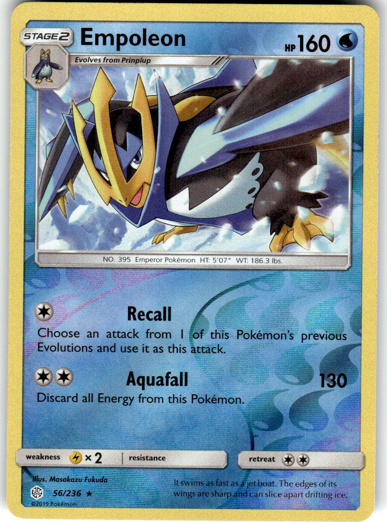 Empoleon Rare SM - Cosmic Eclipse 56/236 LP