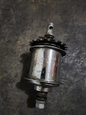 Sturmey-Archer AW 3 Speed Internal Gear Rear Hub Silver Nut Attachment