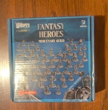 Classic Heroes - Mercenary Guild - 51 Paintable Characters for DND Miniatures...