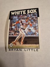 Bryan Little 1986 TOPPS #346 FREE SHIPPING 