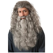 Gandalf Wizard Beard and Wig - Movie Character Costume