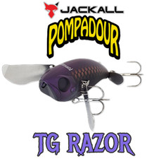 Jackall Pompadour (79mm) TG RAZOR - New in Box  -  Awesome Pattern !