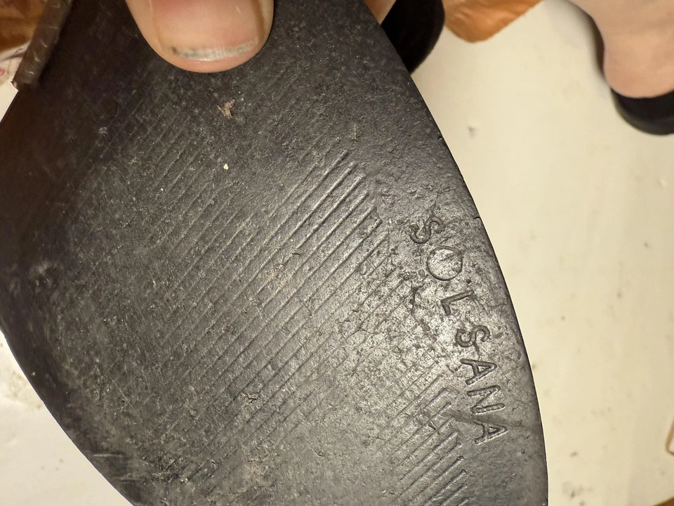 SOLSANA ботинки женщин размер 38 черная замша блок каблук колена туфли современный шик - Изображение 2 из 4