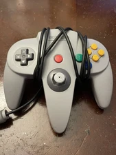 Nintendo 64 Gray Controller