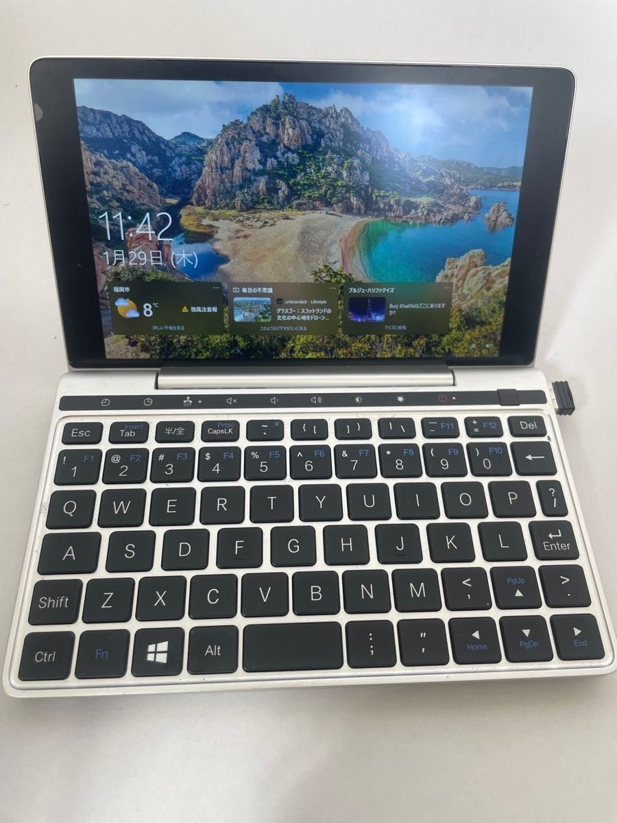 GPD Pocket 2 8GB memory SSD 128GB storage fully functional 7 inch